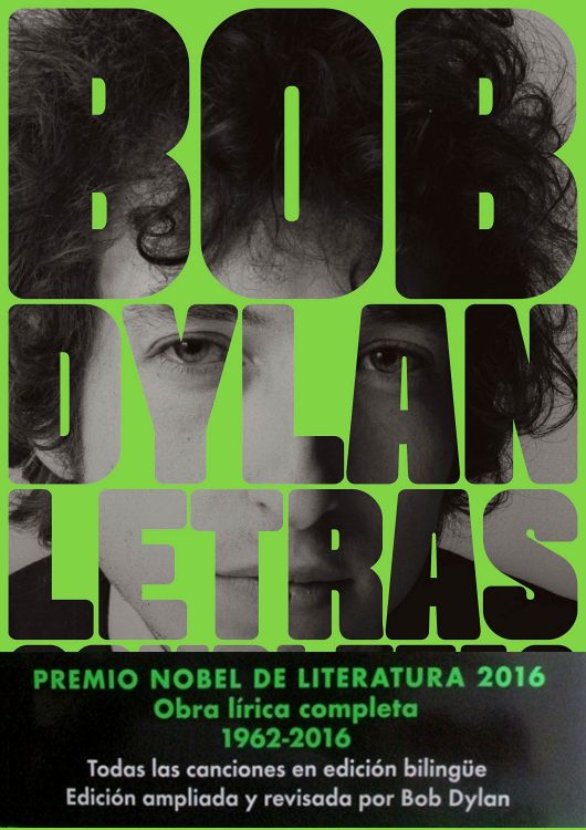 letras completas Malpaso 2016 green cover nobel bob dylan book in Spanish