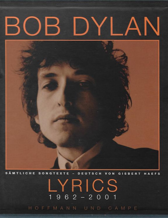 lyrics 1962-2001 bob dylan limited edition book in German