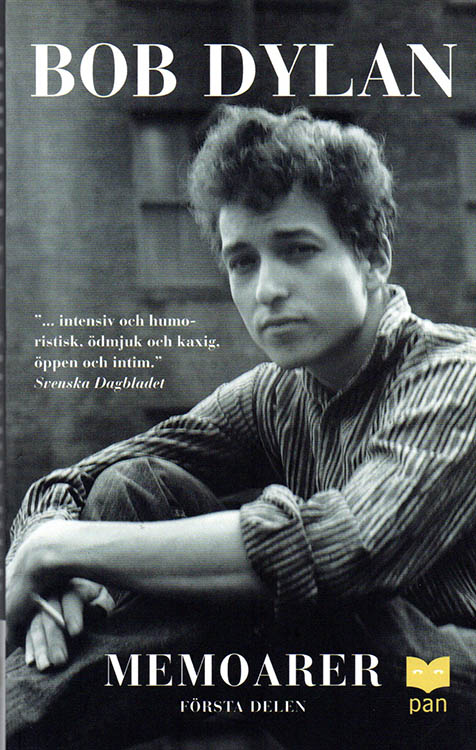 memoarer forsta wit Panbok 2006 bob Dylan book in Swedish