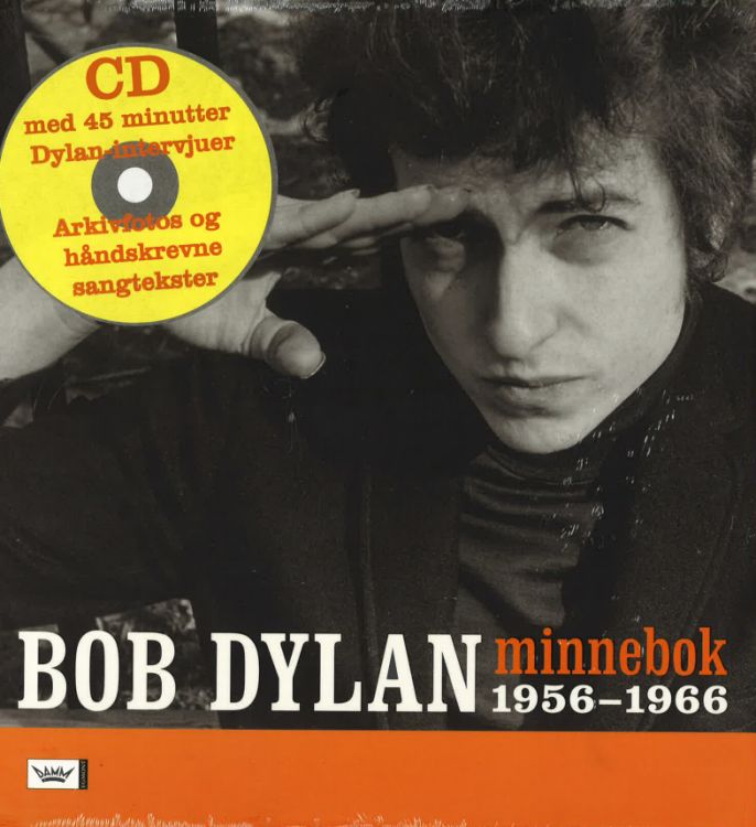 Dylan minnebok 1956-1966 santelli book in Norwegian