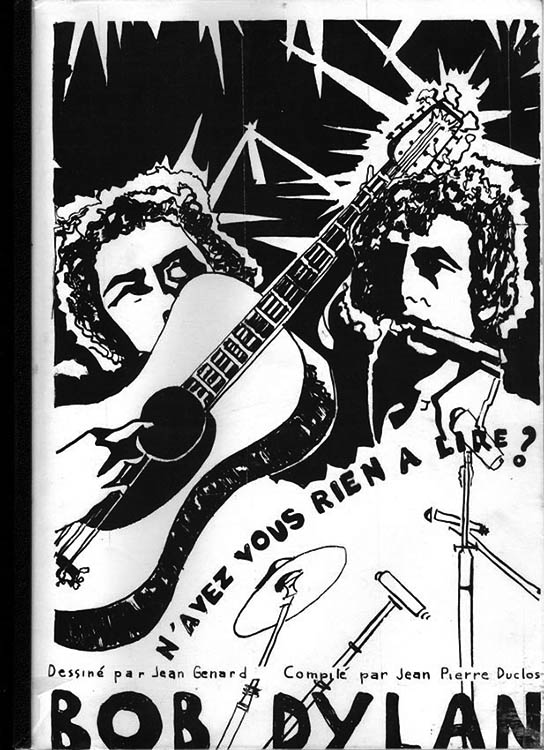 n'avez vous rien à lire ? jean pierre duclos bob dylan book in French