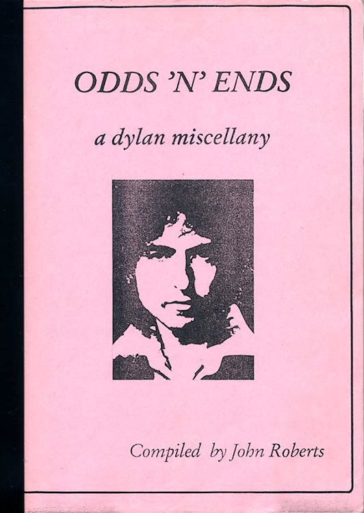 odds 'n' ends John Roberts Bob Dylan book