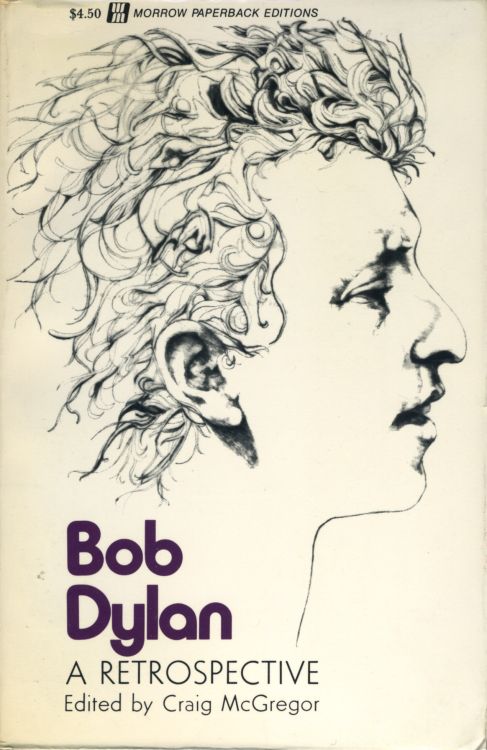 a retrospective Bob Dylan book paperback