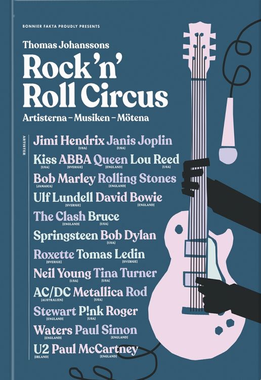 rock'n'roll circus book in Swedish