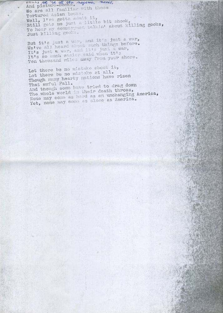 six unreleased songs