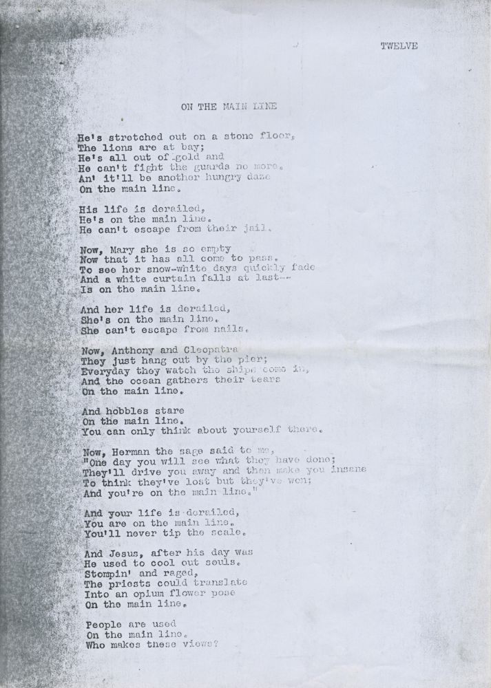 six unreleased songs