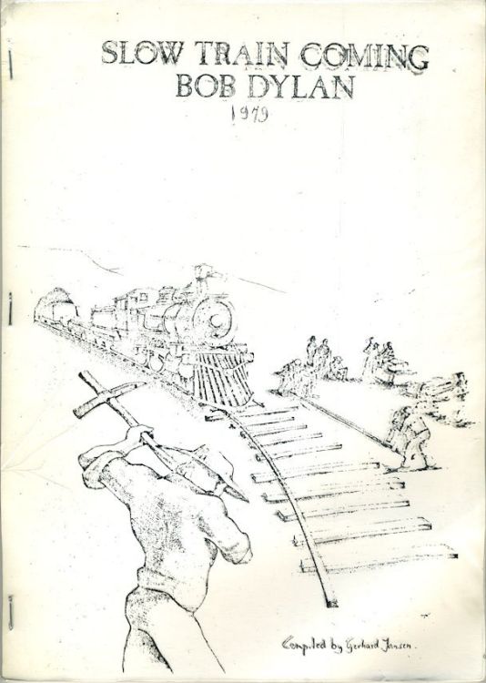 slow train coming Todd Almond Bob Dylan book