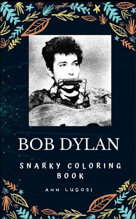Bob Dylan colouring book