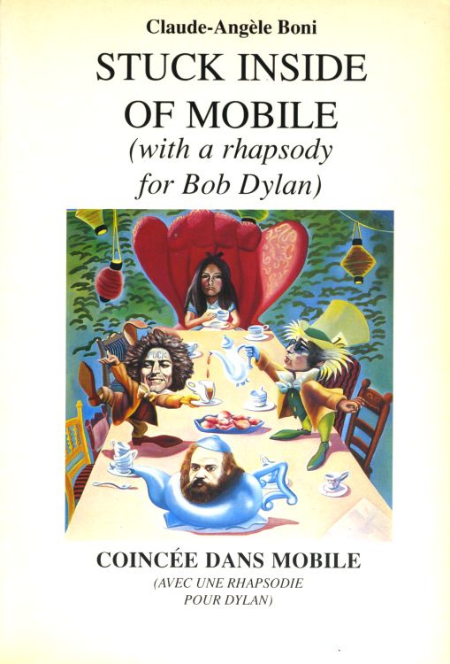 coincée dans mobile bob dylan book in French