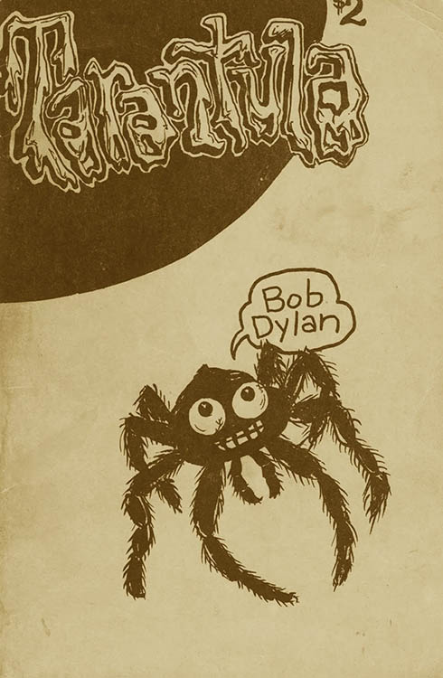 tarantula bootleg clay wilson Bob Dylan book
