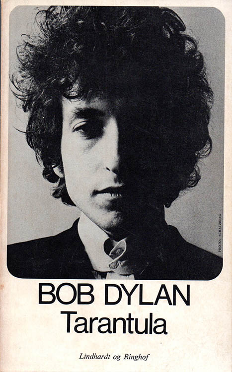 tarantula Dylan book in Danish