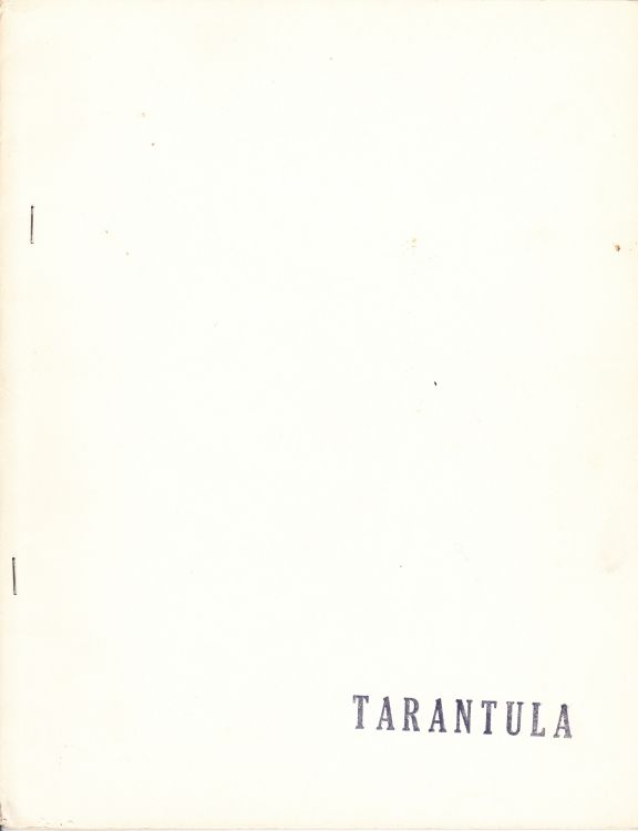 tarantula bootleg 61 pages Bob Dylan book