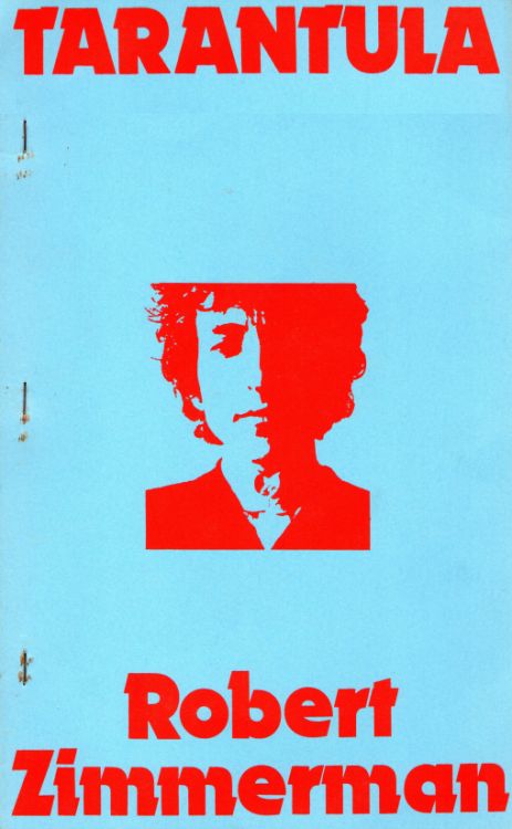 tarantula bootleg edition Bob Dylan book