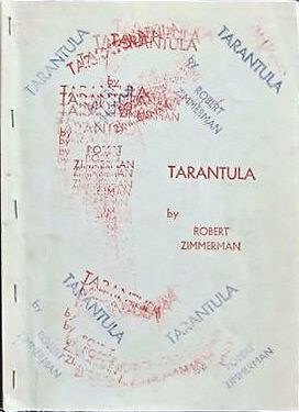 tarantula bootleg zimmerman alternate stamped 5 Bob Dylan book