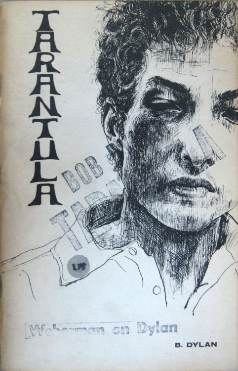 tarantula bootleg edition, Madison, Wi., 1971 Bob Dylan book stamped