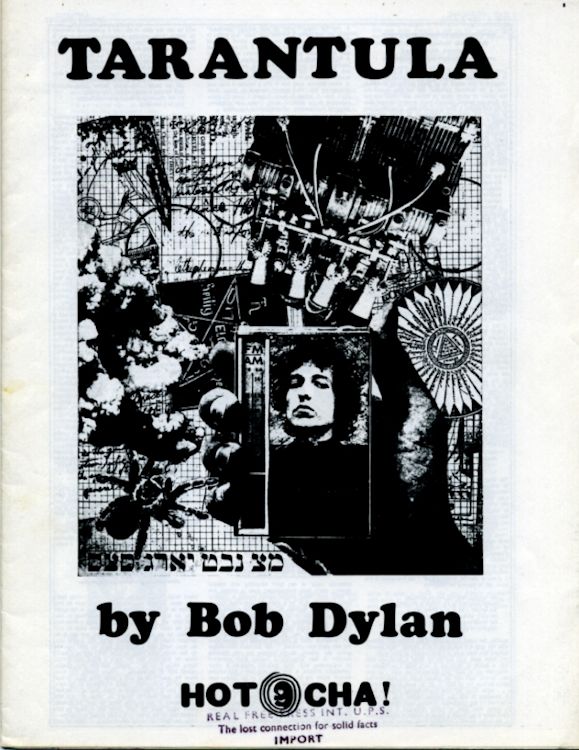 tarantula bootleg hot cha! Bob Dylan book