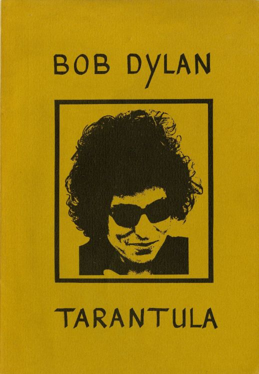 tarantula bootleg white press Bob Dylan book 1971