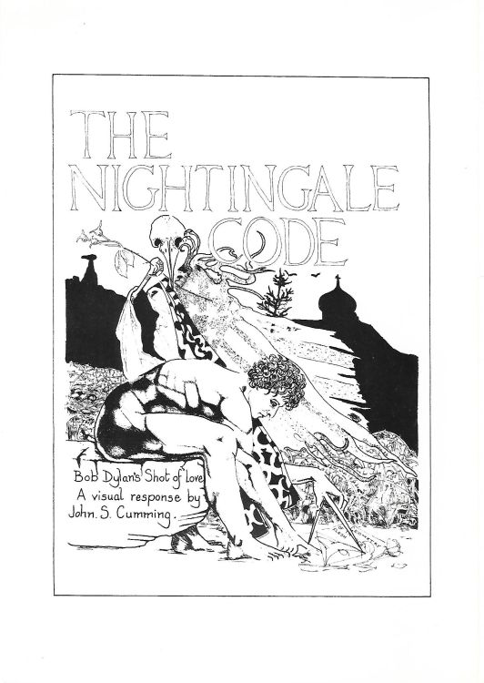 the nightingale code the Bob Dylan's shotof love book