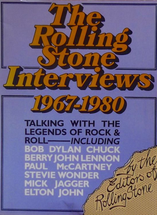 the rolling stone interviews Bob Dylan book