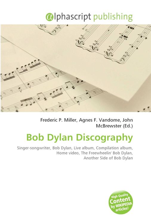 bob dylan discography wikipedia print out
