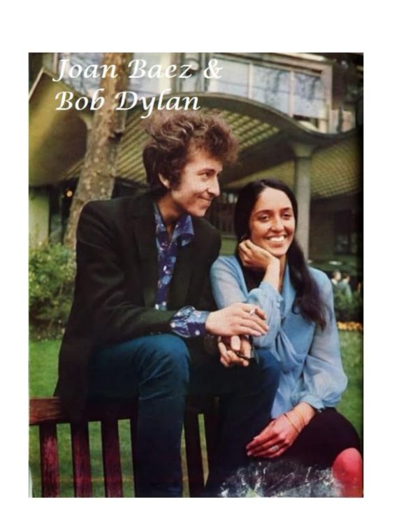 Joan Baez and Bob Dylan wikipedia print out