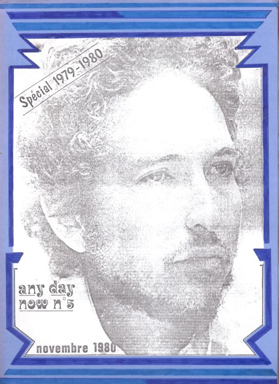 Any day now #05 Dylan Fanzine #05 alternate