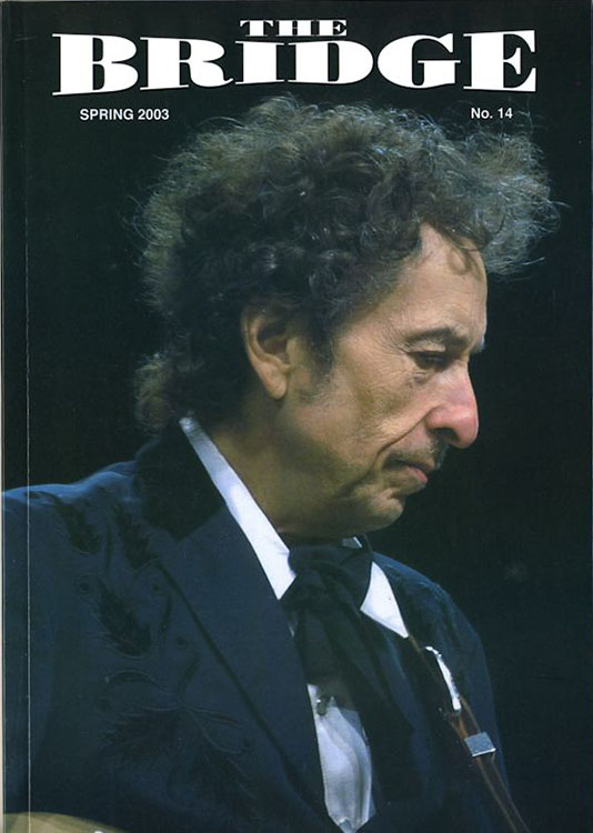 the bridge #15 bob Dylan Fanzine