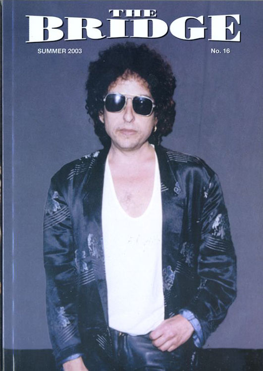 the bridge #16 bob Dylan Fanzine