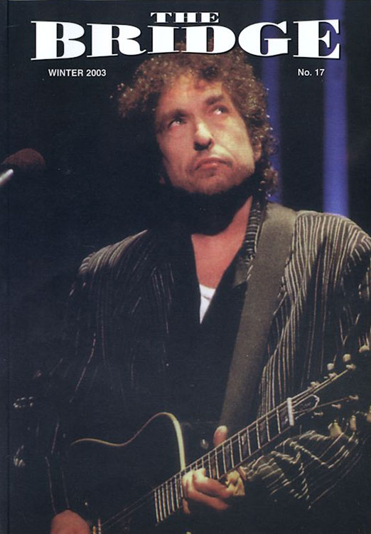the bridge #17 bob Dylan Fanzine