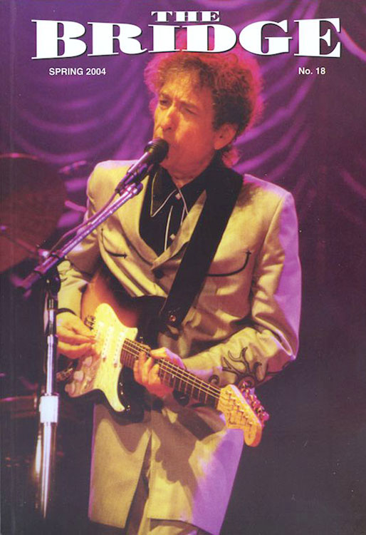 the bridge #18 bob Dylan Fanzine