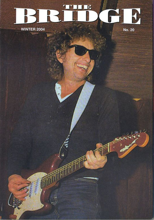 the bridge #20 bob Dylan Fanzine