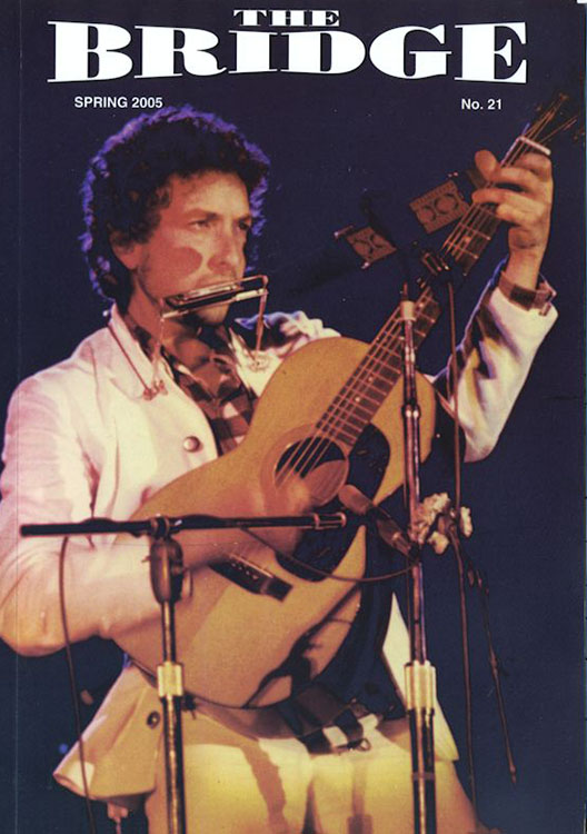 the bridge #21 bob Dylan Fanzine