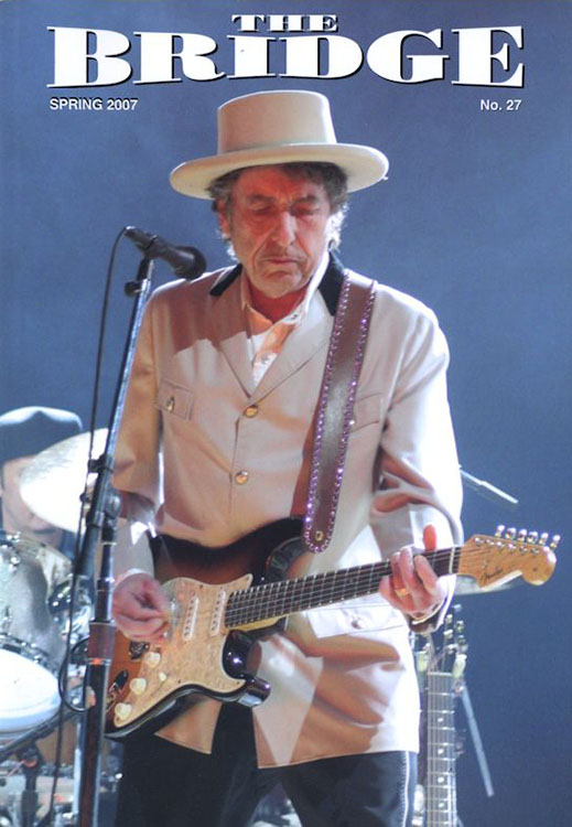 the bridge #27 bob Dylan Fanzine