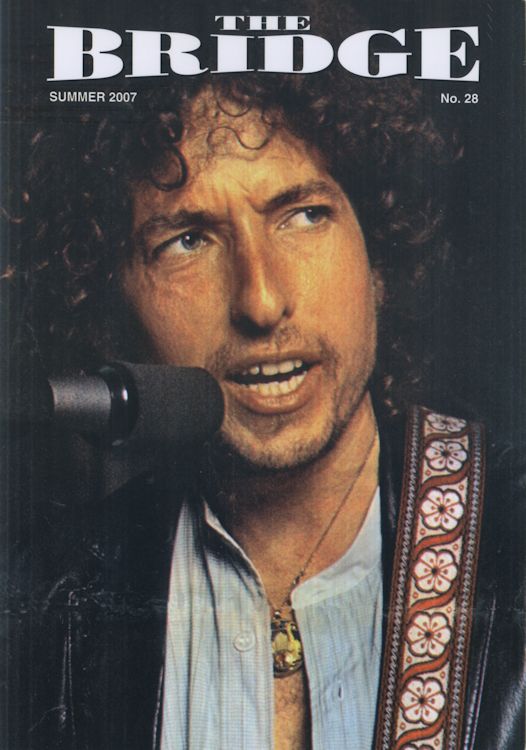 the bridge #28 bob Dylan Fanzine