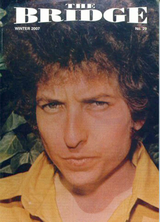 the bridge #29 bob Dylan Fanzine