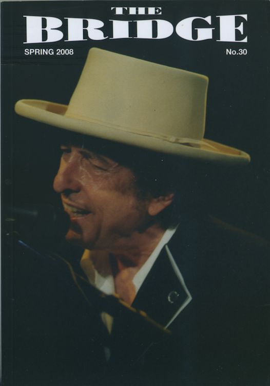 the bridge #30 bob Dylan Fanzine