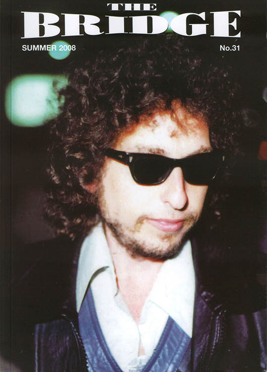 the bridge #31 bob Dylan Fanzine