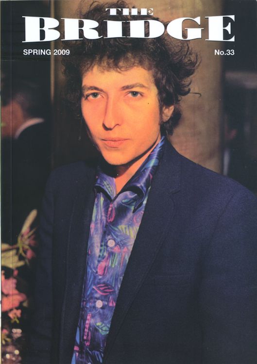 the bridge #33 bob Dylan Fanzine