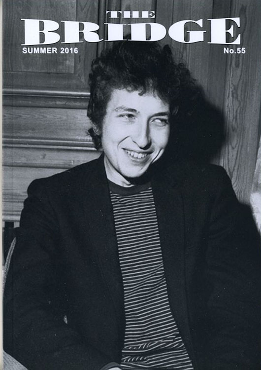 the bridge #55 bob Dylan Fanzine