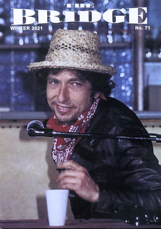 the bridge #71 bob Dylan Fanzine