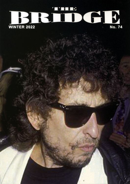 the bridge #74 bob Dylan Fanzine