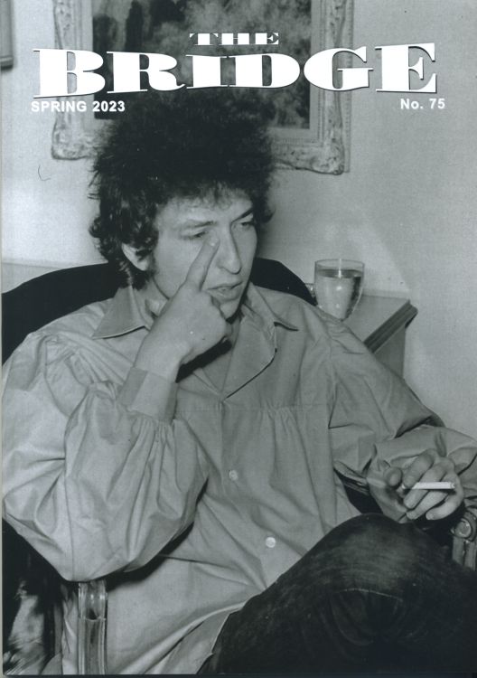 the bridge #75 bob Dylan Fanzine