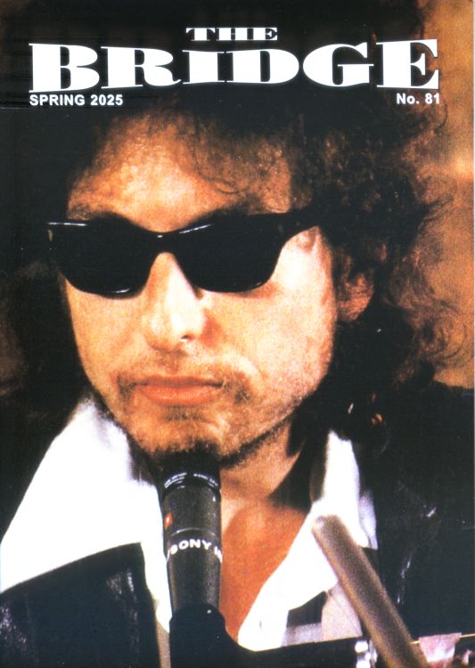 the bridge #81 bob Dylan Fanzine