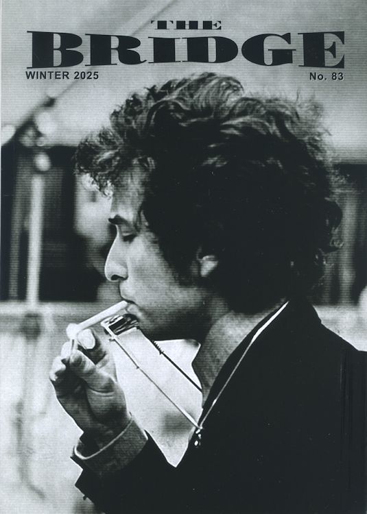the bridge #83 bob Dylan Fanzine