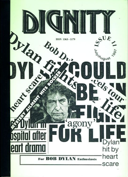 dignity 11 bob Dylan Fanzine