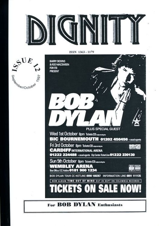 dignity bob Dylan Fanzine