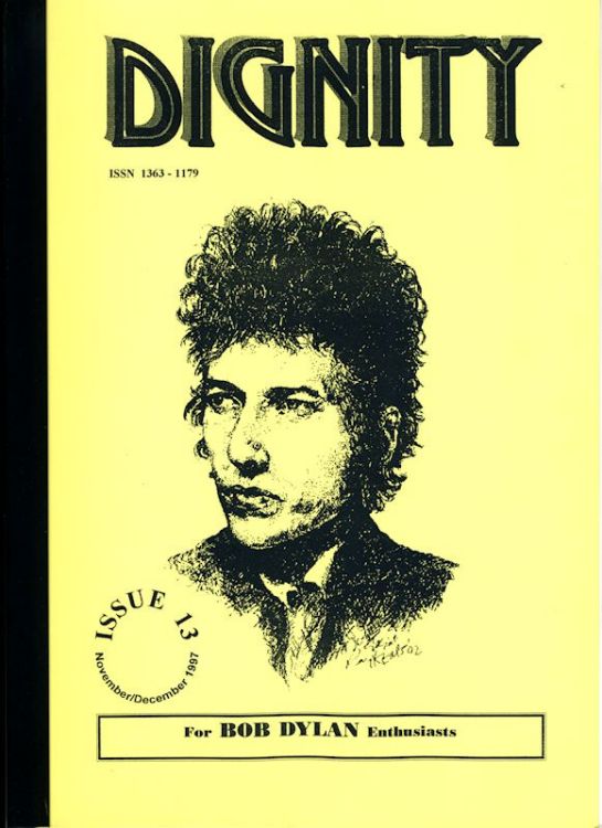 dignity 13 bob Dylan Fanzine