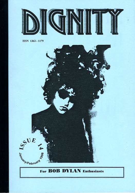 dignity 14 bob Dylan Fanzine