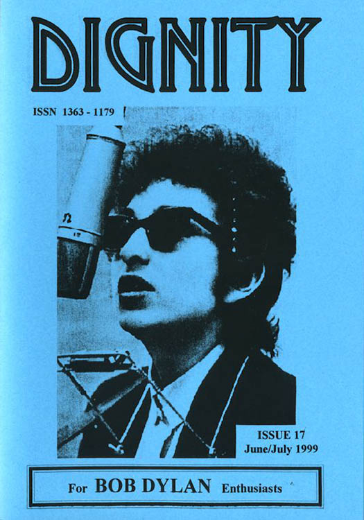 dignity 17 bob Dylan Fanzine