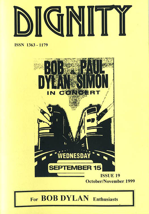 dignity 19 bob Dylan Fanzine